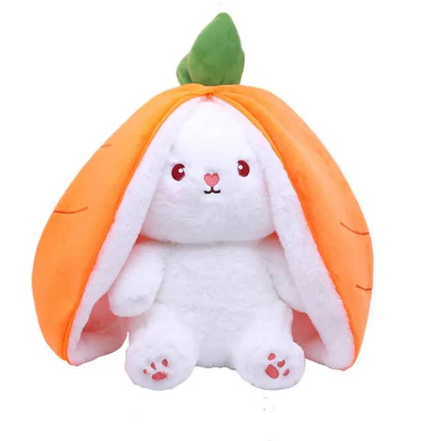 Fruit Bunny Plushie 2 in 1 Teddy | Zipper 2