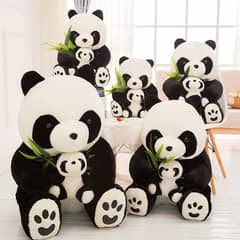 Adorable Panda with Baby Plush Toy - Available in Sizes 30cm to 60cm!