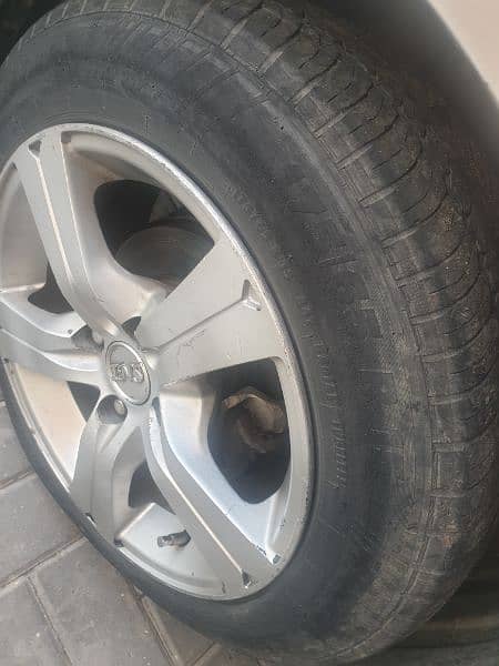 Alloy Rims with tyres 15 inch exchange possible with 13 inch rims 0