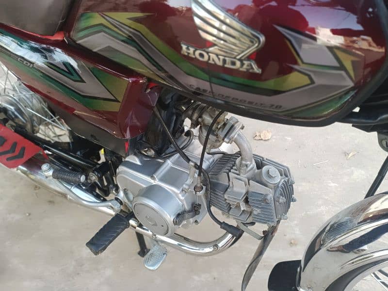 Honda CD 70 for sale urgent 5