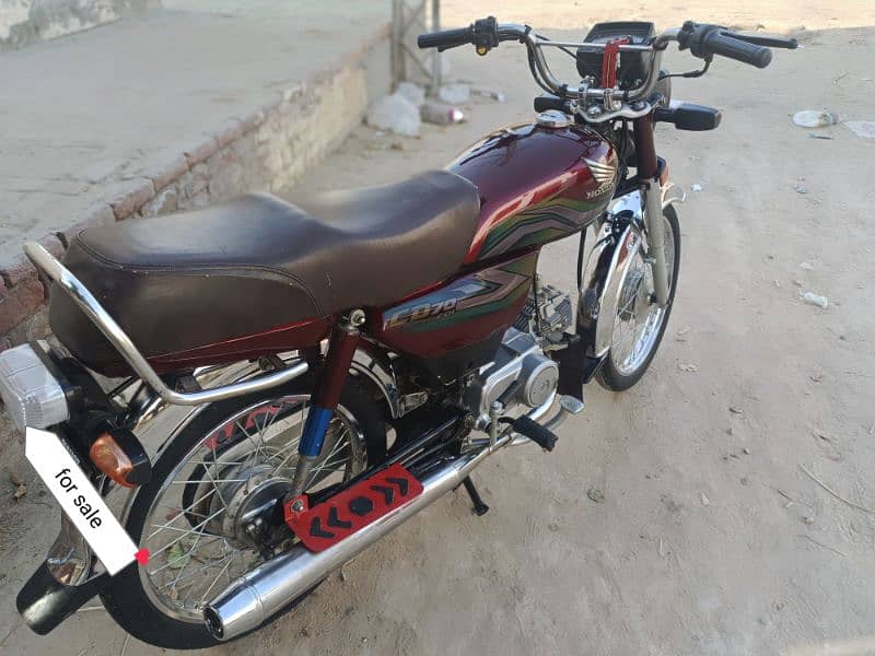 Honda CD 70 for sale urgent 9