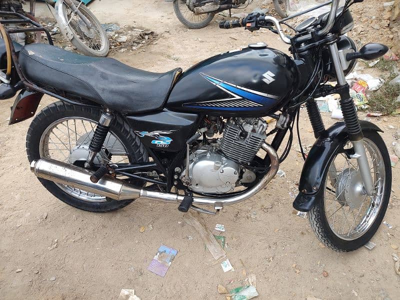 Suzuki GS 150 urgent sell VVIP condition 7