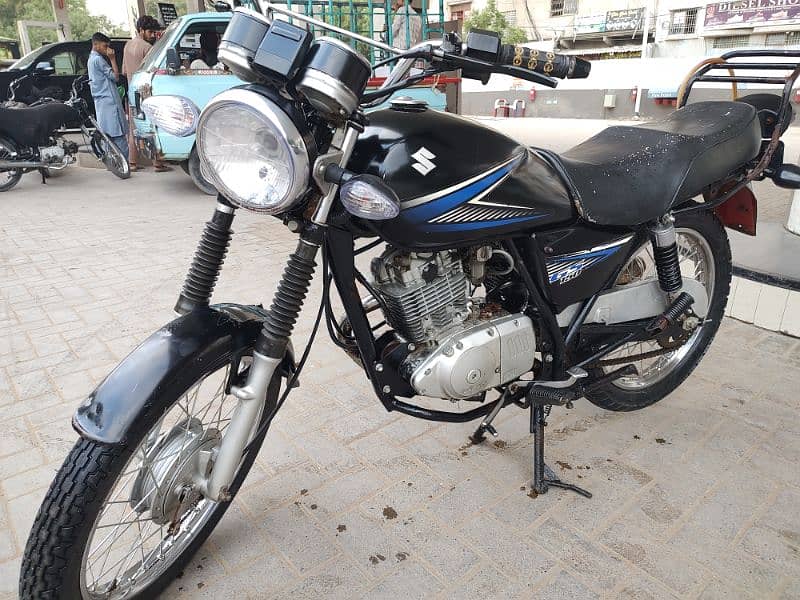 Suzuki GS 150 urgent sell VVIP condition 8