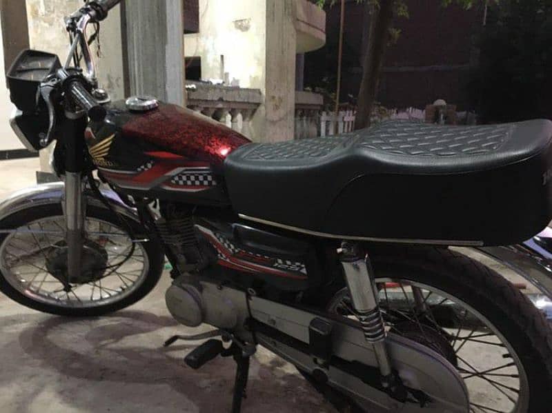 honda Cg 125 for sale in very good condition urgent sale 4