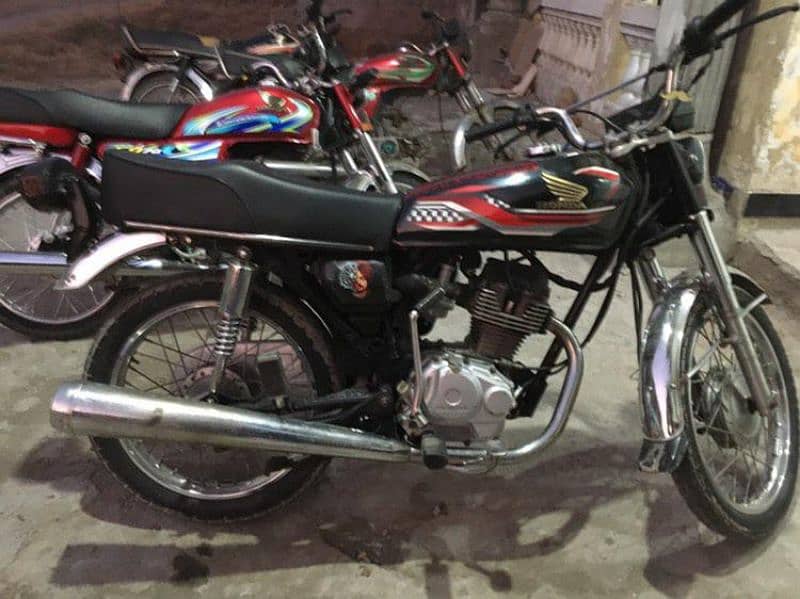 honda Cg 125 for sale in very good condition urgent sale 5