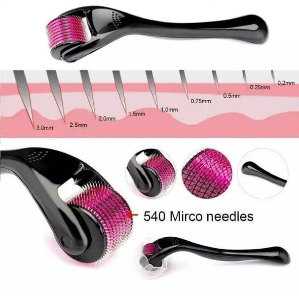 titanium needle 0.5 MM Derma Rollers 1