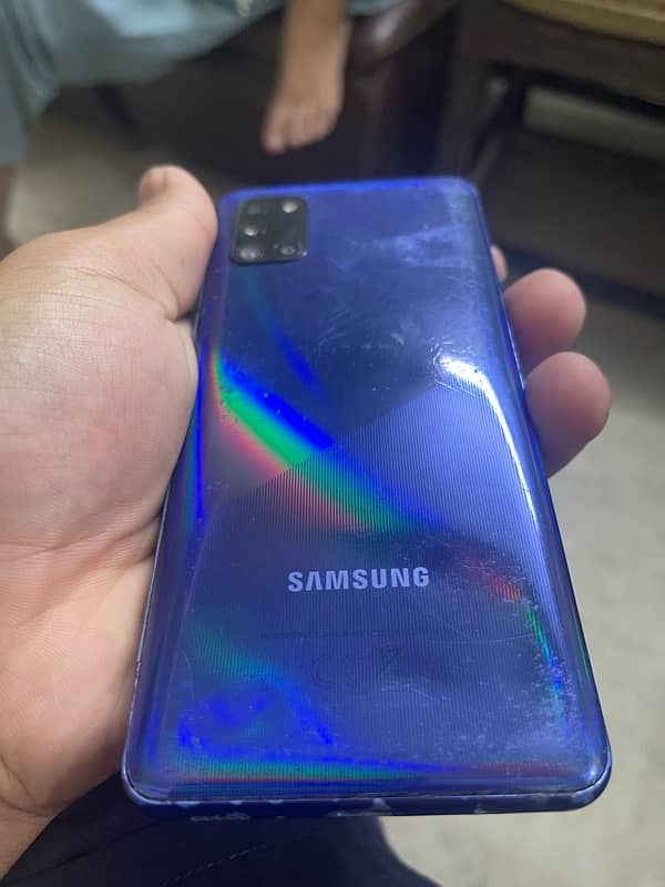 samsung galaxy A31     RAm +GB4/128   penal change   no box only phone 1