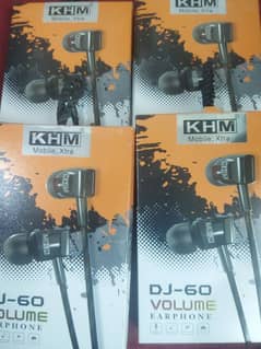 Dj- VOLUME 60 EARPHONES KHM ( Perfume  fragrance )