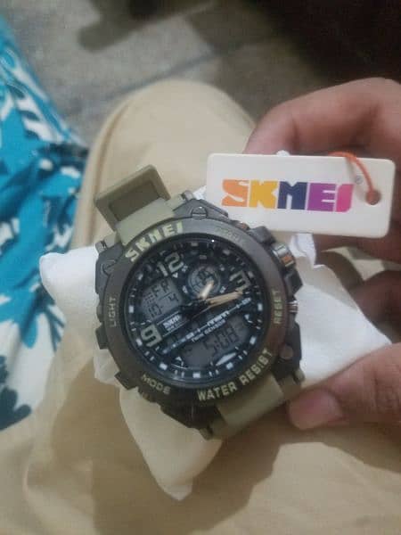 Skmei watch digital and analog trending sports watch 1