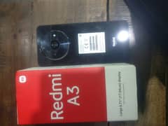 Redmi A3 Ram=4gb / Storage=128gb with box and charger