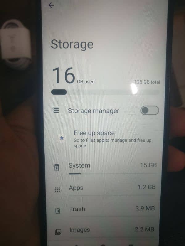 Redmi A3 Ram=4gb / Storage=128gb with box and charger 1