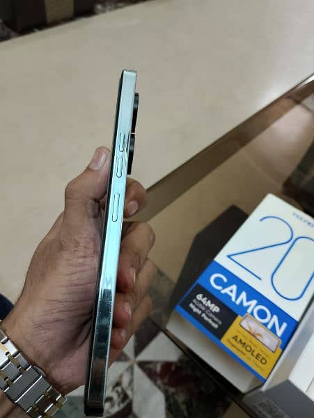 Tecno Camon 20 8+8gb Ram 256gb Rom 5