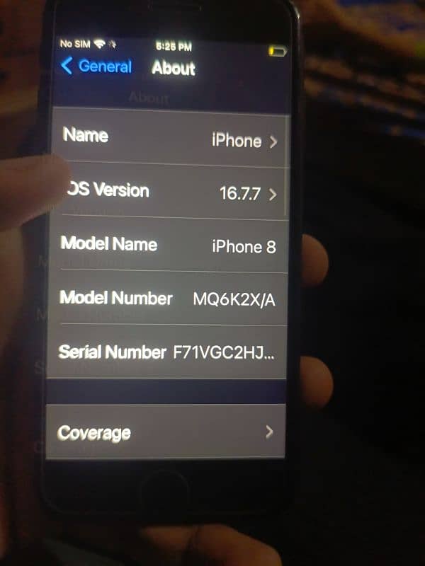 IPHONE 8 PTA APPROVED 64GB 7