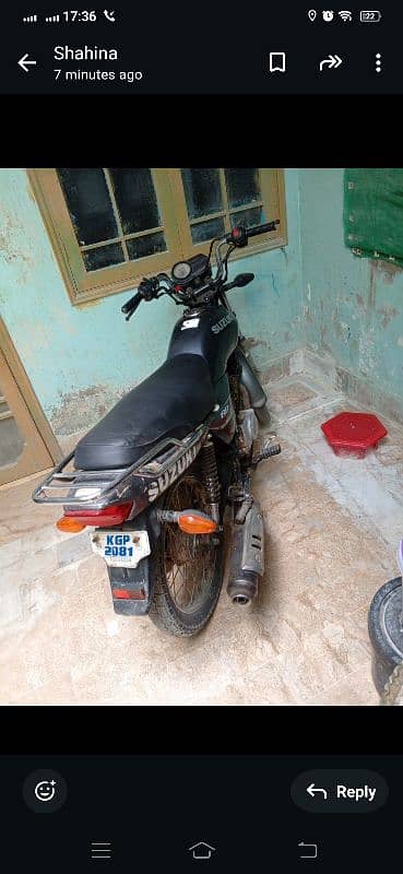 Suzuki gd 110 running condition full ok hain koi kam nahi 1