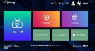 Iptv subscription opplex tv