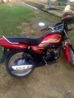 Honda prider lush condition Red color