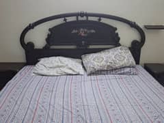 bed and dressing pure wood 0