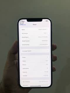 iPhone 12 pro max 128gb Silver Factory Unlock(back glass broken)