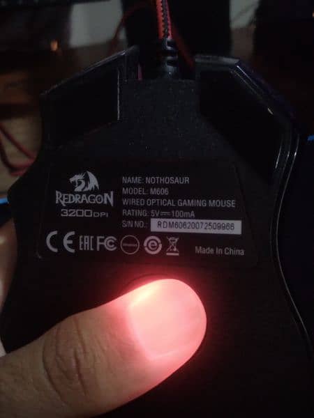 Redragon gaming mouse NOTHOSAUR 1