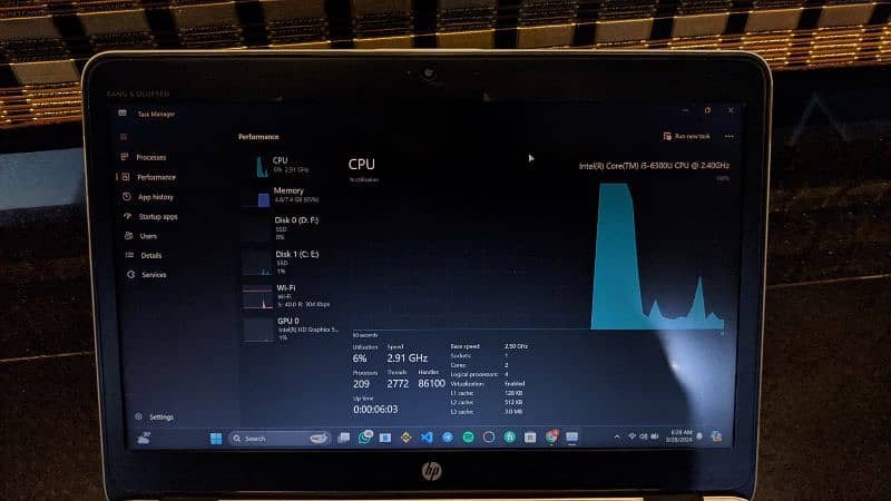 Hp Elitebook Core i5 laptop 9