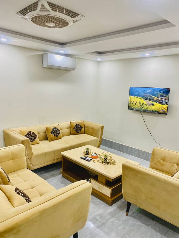 One Bed Furnished Brand New Apartment For Rent In Bahria Town, Lahore. 6