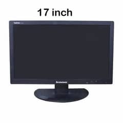 Lenovo 17" LCD Monitor 10 by 10 condition