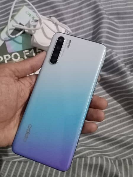 Oppo F15 256gb+8gb box & Charger^ Screen FingurePrint~ 0330-5730499 1