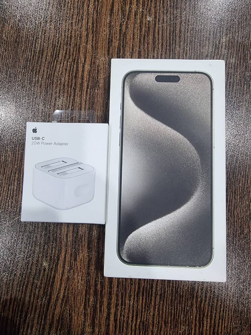 i Phone 15 Pro Max / 256 GB / Non Pta / Box Pack 0