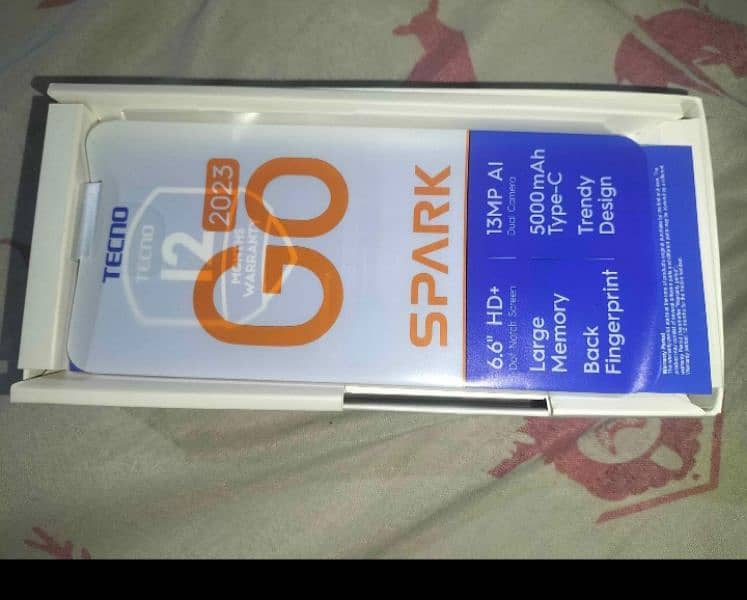 Tecno spark 10/10 condition box charger har cheaz Sath ha! 5