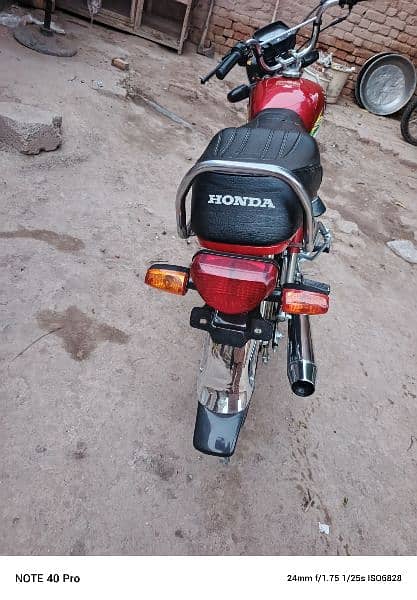 Honda 70 cc 2023 model good condition 1