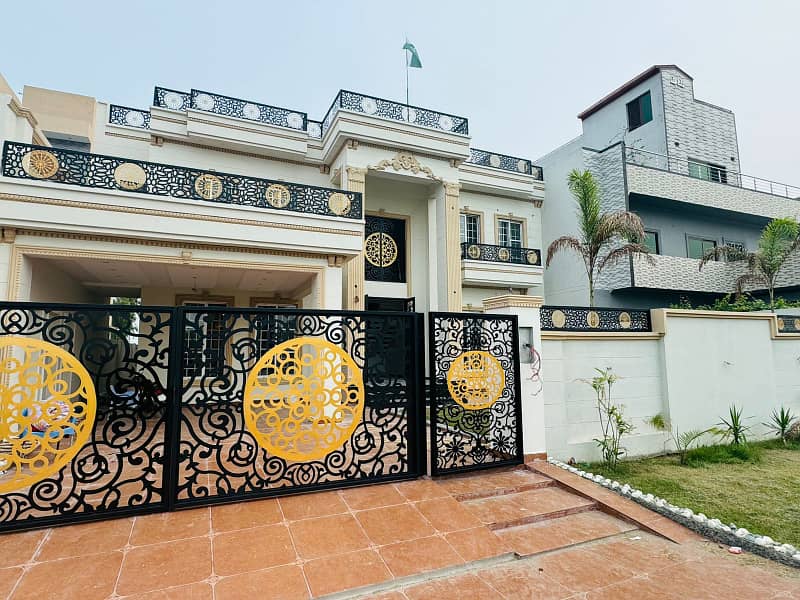 1 Kanal Brand New House LDA Approved 50 feet Wide Road Facing Park 1