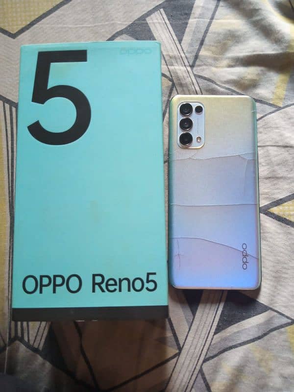 Oppo Reno 5 with box 7