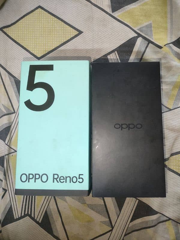 Oppo Reno 5 with box 9