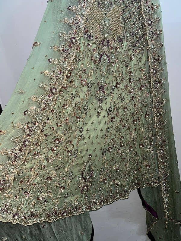 1 time used nikkah dress for sale 4