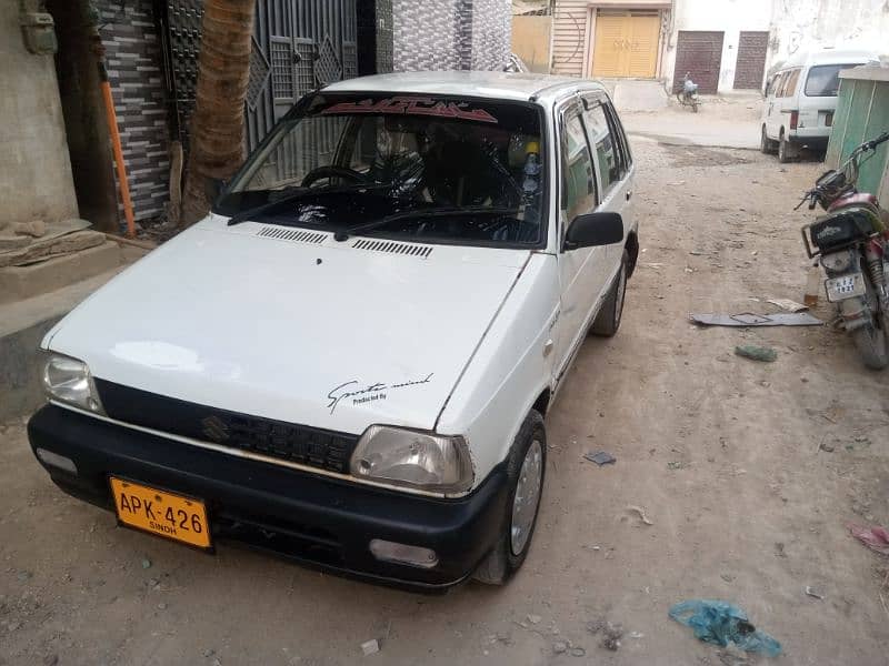 Suzuki Mehran VXR 2007 good condetion car 2