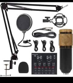 V8 BM-800 Condenser Microphone Metal Body