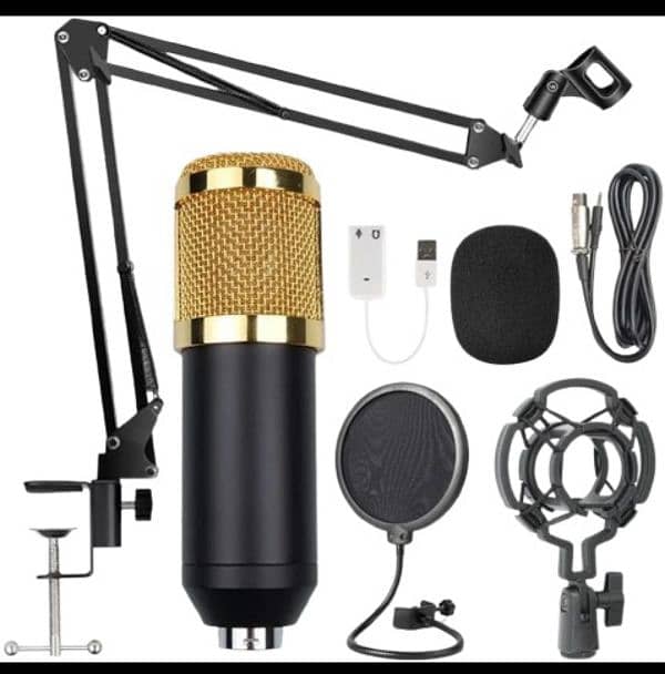 V8 BM-800 Condenser Microphone Metal Body 2