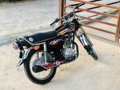 Honda CG 125 (2018 Model) Black Edition Up For Sale