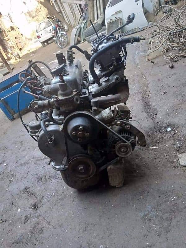 Toyota 3K Engine 0