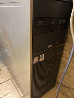 INTEL CORE 2 DUO HP TOWER CASE DESKTOP PC slighty used