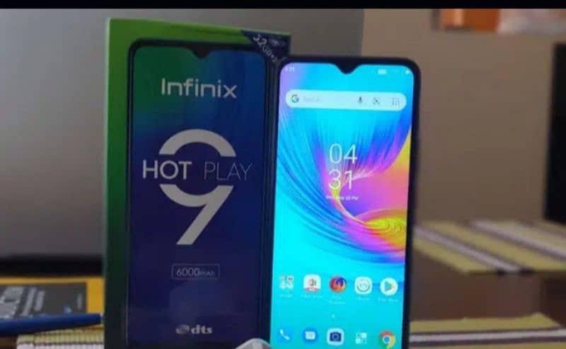 Infinix hot 9 play 4 64 3