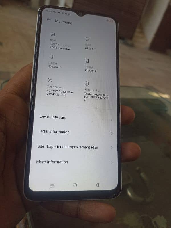 4/64infinix mobile 10 by 9 condition 1