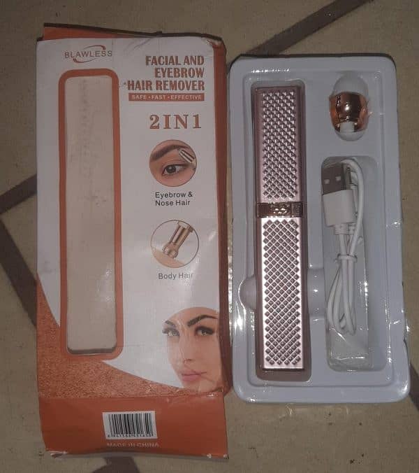 2 In 1 Flawless Facial Hair Removal | 2 In 1 Women’s Electric Epilator 1