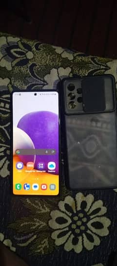 samsung a72 All ok 8 Gb original box charger Sath Hai