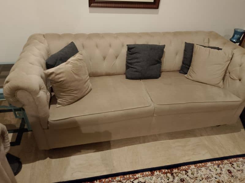 sofa set 7 seater brand new 4