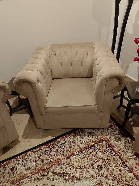 sofa set 7 seater brand new 5