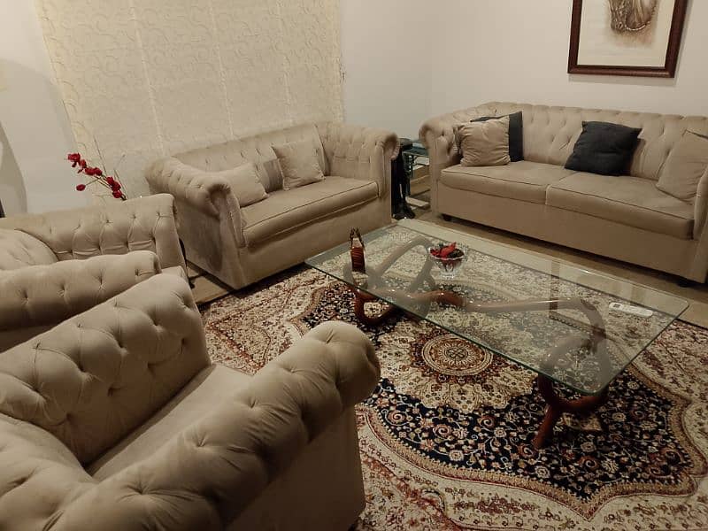 sofa set 7 seater brand new 9