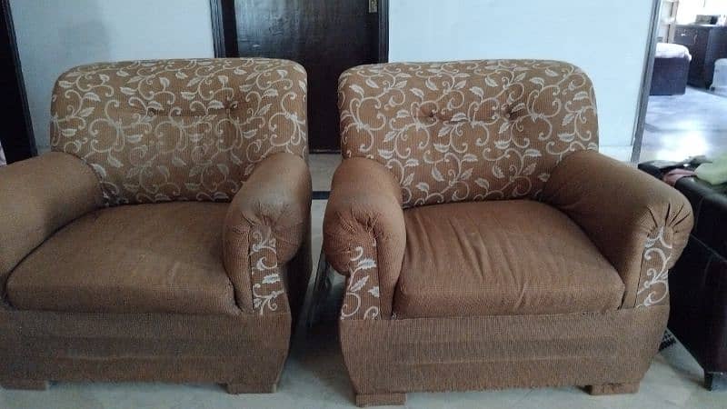 used sofa set 0