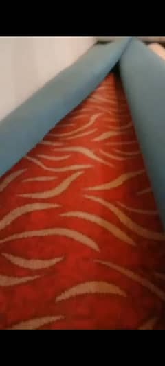 Red Stylish designed carpet 0