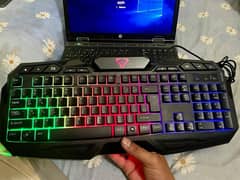 laser RGB gaming keyboard 0